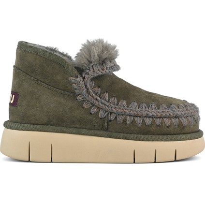 Kadın Sneaker ( Günlük) MU.FW531009A Bkol Mou Eskimo Bounce Sneaker Black Olive