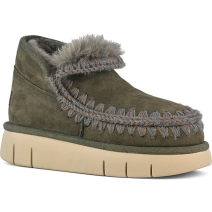 Kadın Sneaker ( Günlük) MU.FW531009A Bkol Mou Eskimo Bounce Sneaker Black Olive fiyatları
