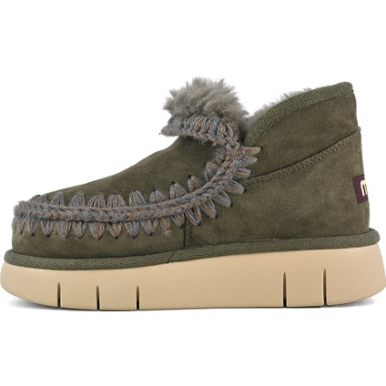 Kadın Sneaker ( Günlük) MU.FW531009A Bkol Mou Eskimo Bounce Sneaker Black Olive indirimleri