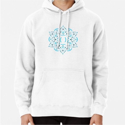 Code Mandala - React Framework Baskılı Sweatshirt