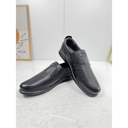 Günlük Siyah Erkek Içi Dışı Deri Makosen Bağcıksız Kışlık Casual Ayakkabı 155 fırsatları