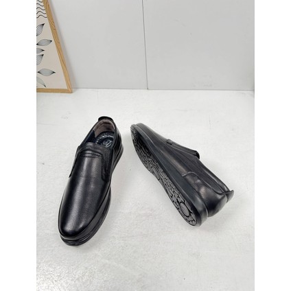 Günlük Siyah Erkek Içi Dışı Deri Makosen Bağcıksız Kışlık Casual Ayakkabı 155 indirimleri