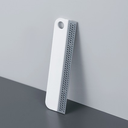 Gri Tarzı Yumuşak Silikon Cam Silecek Pencere Temizleme Fırçası Mutfak Banyo Cam Temizleme Aracı Araba Ayna Temizleyici Silecek (Yurt Dışından)