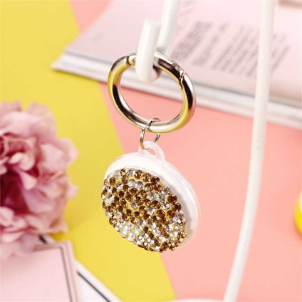 ​zore Airtag 03 Uyumlu Silikon Anahtarlık-Gümüş indirimleri