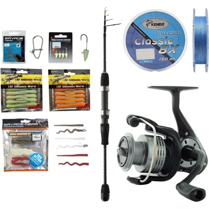 Yekoutdoor Lrf Olta Seti Okuma Teleskopik Lrf 210cm 1-8 Gr Lrf Kamışı&Okuma Revenger Rv-25 Fd Olta Makinesi
