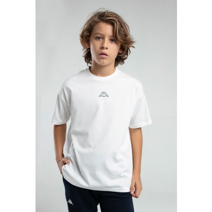 Erkek Çocuk Beyaz Tişört