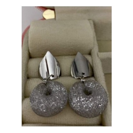 Kristal Taşlı Sallantılı Küpe