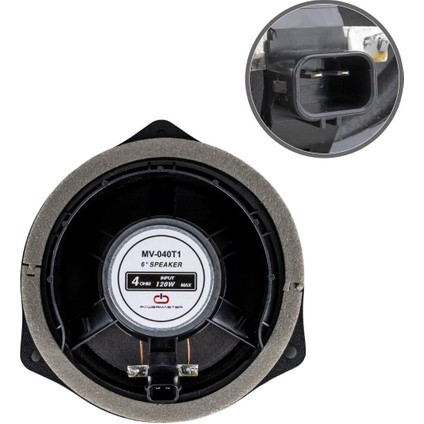 MV-040T1 6 16 CM 4 OHM MAX 120 WATT ÜÇGEN OTO HOPARLÖR TEKLİ