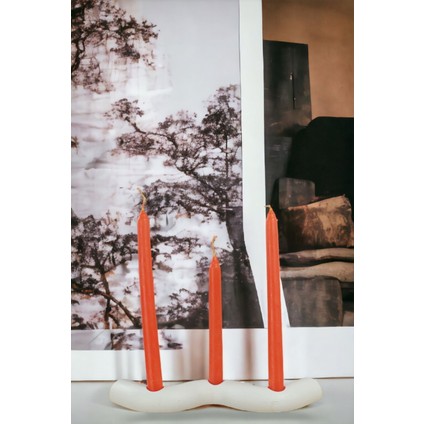Şamdan Mumluk Dekoratif Mumluk Tealight Mumluk Model 14 Ikili Mumluk