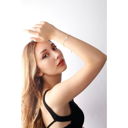 Matya Rodyum Renk Kaplama L Harfi Bileklik modelleri