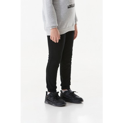 Baskılı Beli Lastikli Jogger Erkek Çocuk Eşofman Altı