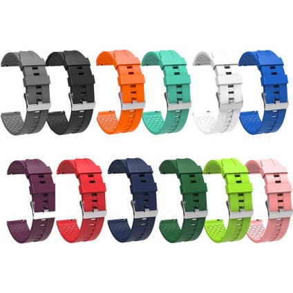 Gear S2 Krd-23 20MM Uyumlu Kordon Zore - Siyah modelleri