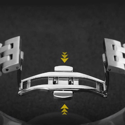 Huawei Watch Gt 3 42MM Uyumlu Krd-20 Metal Kordon Zore - Siyah indirimleri