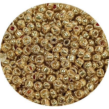 Dökme Cam Kum Boncuk (11/0) 2 mm - 60 Gram - Altın - BNC059 fiyatları