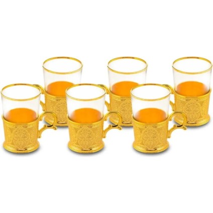 6 Kişilik 12 Parça Çay Bardağı Set 166 - K 18 fiyatları