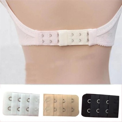 Kadın 2'li Kanca Sütyen Uzatma Kopçası Agraf/ek Aparatı Seti 4'lü Paket Standart (Siyah-Beyaz-Ten-Gri) Renk fiyatları