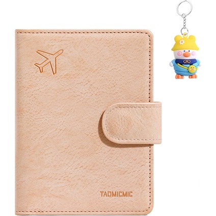 Moda Uçak Bileti Pasaport Çantası Basit Çoklu Kart Yuvası Seyahat Belgesi Tutucu Kart Tutucu (Yurt Dışından)