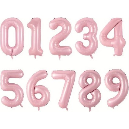 Pembe 6 Rakam Folyo Balon 80 cm fiyatları