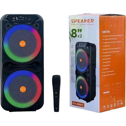 PL-4544 Bt/sd/aux Girişli Işıklı Bluetooth Speaker (CA-8801) indirimleri