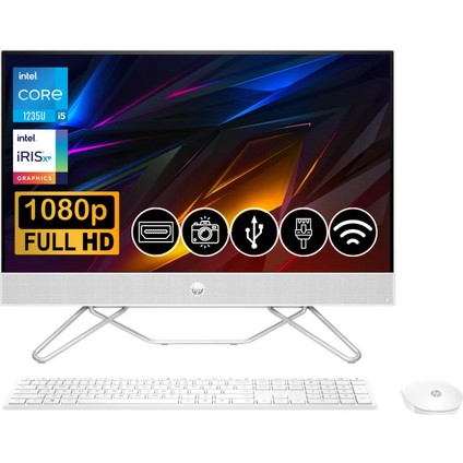 24-CB1017NT Intel Core I5 1235U 40GB 512GB M.2 SSD 761F1EA ATL13 23.8" Fdos All In One Bilgisayar