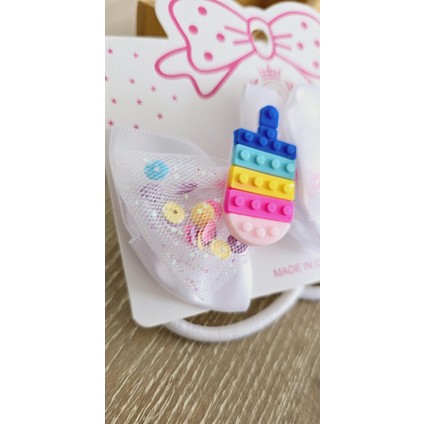 Popit Dondurmalı Kız Çocuk Toka 2li