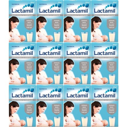 Nutrıcıa Lactamil 200GR (Emziren Anneler Için Sütlü Içeçek) (12 Li Set)
