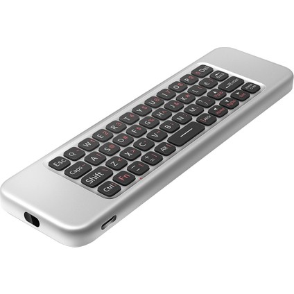 W3 2.4g Kablosuz Ses Hava Fare Uzaktan Kumanda Mini Klavye Android Tv Kutusu Için/windows/jiroskop Uzaktan (Yurt Dışından) fırsatları