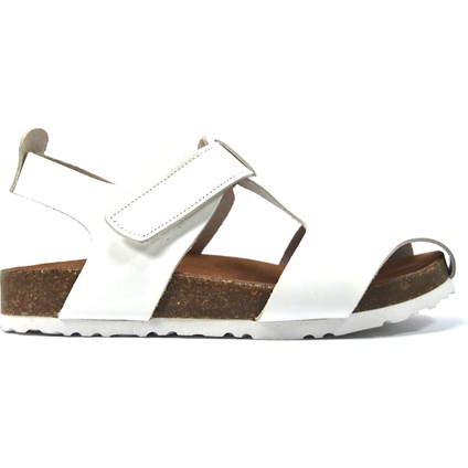 256 Deri Ortopedik Önü Kapalı Günlük Erkek Çocuk Sandalet