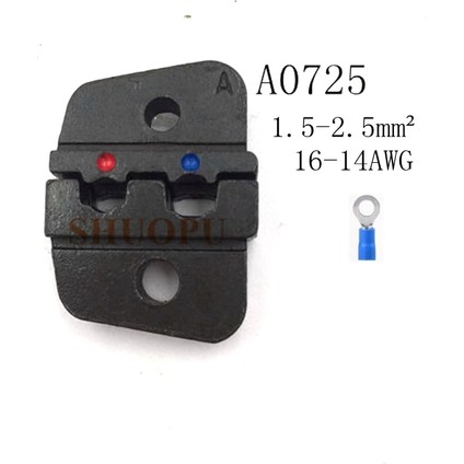 02C 7.5''die Seti SN-16WF/0325/02/02C/02WF2C/06WF/05WF/02WF/0725 Sıkma Pensesi Makinesi Modülleri Çeneler (Yurt Dışından) fırsatları