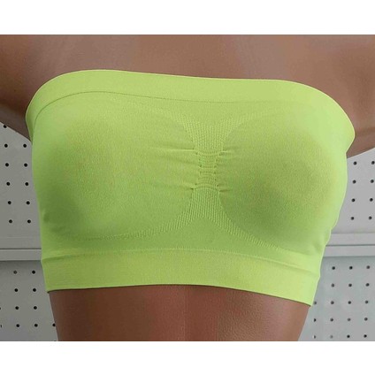 Kadın Strapless Büstiyeri 2'li Paket Beden L-Xl Renk Fuşya-Sarı fiyatları