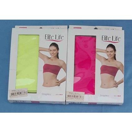 Kadın Strapless Büstiyeri 2'li Paket Beden L-Xl Renk Fuşya-Sarı indirimleri