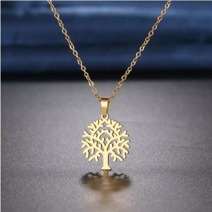 Has Altın Kaplama Lush Ağacı 925K Kolye fiyatları