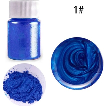 No.1 Tarzı 21 Renk Epoksi Reçine Boya Mika Tozu Toz Pigmentler Set Reçine Mika Sedefli Reçine Inci Doğal Mikalar Renklendiriciler Reçine (Yurt Dışından)