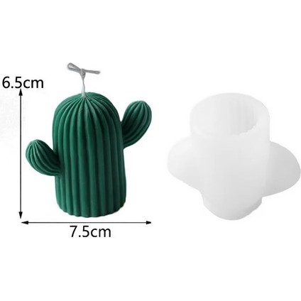 M-7.5x6.5cm Stili 6 Kaviteler 3D Küp Pişirme Mus Kek Kalıbı Silikon Kare Kabarcık Tatlı Kalıpları Kek Tepsisi Bakeware Noel Mum Alçı Kalıp (Yurt Dışından)