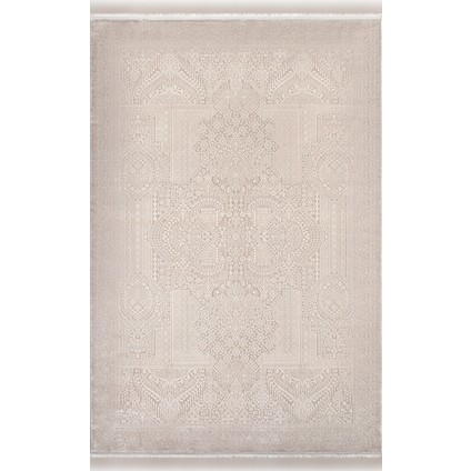 Nil NB03A Yumuşak Dokulu Viskon Iplik ile Üretilen 120 Tarak Sık Dokuma Modern Ipek Halı