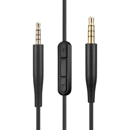 Qcse, QC45, QC35 Iı, QC35, QC25, ANC700, NC700 Için Mikrofonlu Kulaklık Ses Kablosu 3,5 mm Ila 2,5 mm (Yurt Dışından)