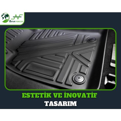 Natur Forcer Peugeot Rifter Panelvan 2019+ Uyumlu 4d Havuzlu Paspas Takımı Naturforcer indirimleri
