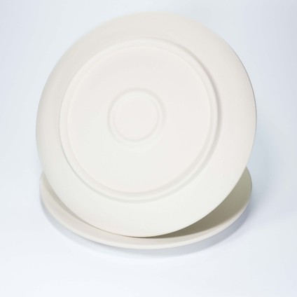 (Ham Ürün) 2 Li 19 cm Mertaban Tabak Seramik Bisküvi (Ham Ürün) indirimleri