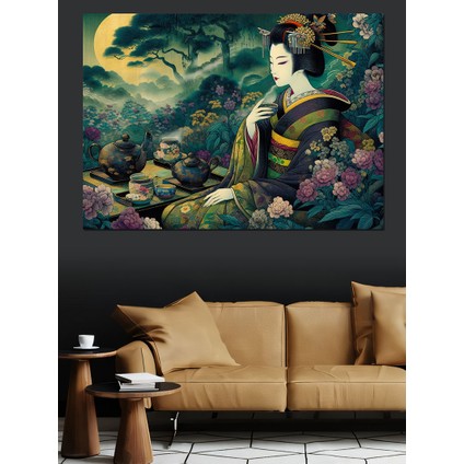 Geyşa Dekoratif Kanvas - Mdf Ahşap Tablo fiyatları