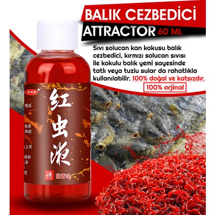 Balık Cezbedici Attractor 60ML fiyatları