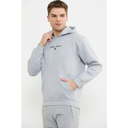 Oversize Kapüşonlu Sweatshirt - Gri modelleri