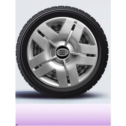 Hyundai Accent 14 Inç Jant Kapağı Amblemli Gri [4 Adet Kapak] 103 CVL-ADT1447