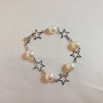 Star Y2K Fairycore Pinterest Tarzı Tasarım El Yapımı Kadın Yıldız Bileklik