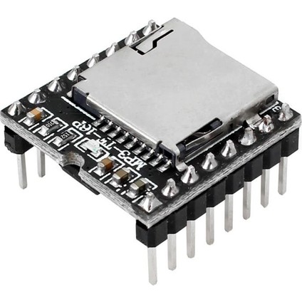 Dfplayer MP3-TF-16P Ses Müzik Mini Mp3 Wav Wma Çalma Kartı 32G Micro Sd Kart Uart USB