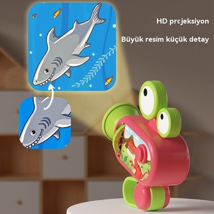 96 Desen Çocuk Pr Ksiyon El Feneri Bilişsel Sahne Erken Eğitim Oyuncak (Yurt Dışından)