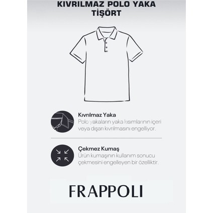 Walfer Erkek Ekru Likralı Pamuk Karışımlı Yaka Detaylı Slim Fit Kıvrılmaz Yaka Polo Yaka Tişört