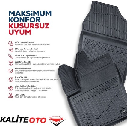 Clio 2 Hb 2001 Model Bagaj Havuzu Araca Özel Paspas Takımı Prrox fiyatları