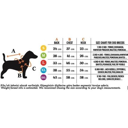 Bruch Desenli Köpek Kıyafeti Mor 2xl
