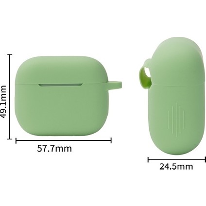 3 Çam Orman Yeşili Için Kablosuz Kulaklık Silikon Kasa (Yurt Dışından) fiyatları