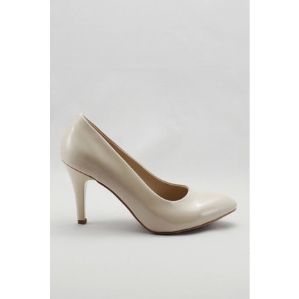 Kadın Moda Şık Ten Klasik Topuklu Ayakkabı Topuklu Düğün Nişan Gece Abiye Ayakkabısı fiyatları